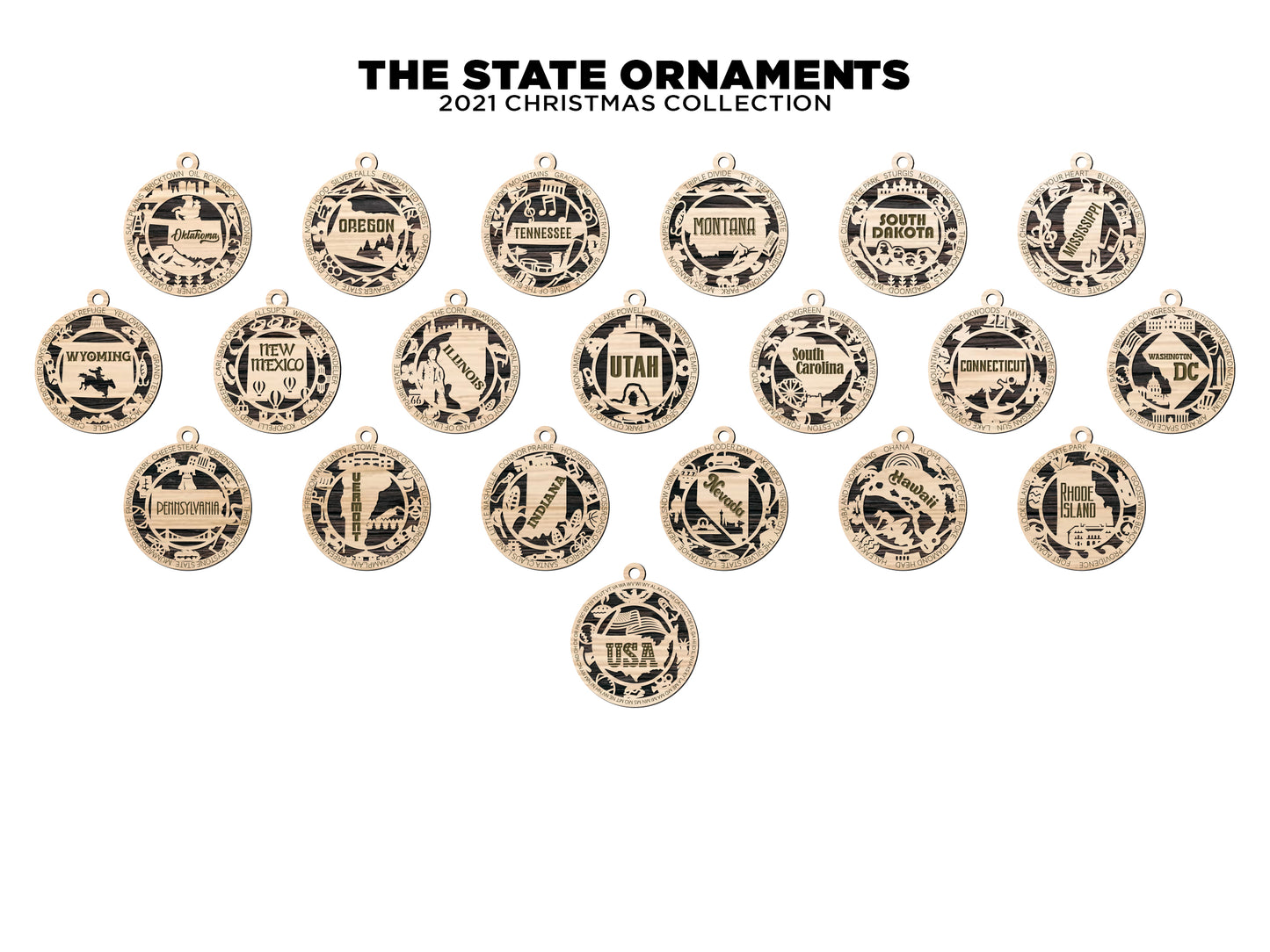 State Ornaments